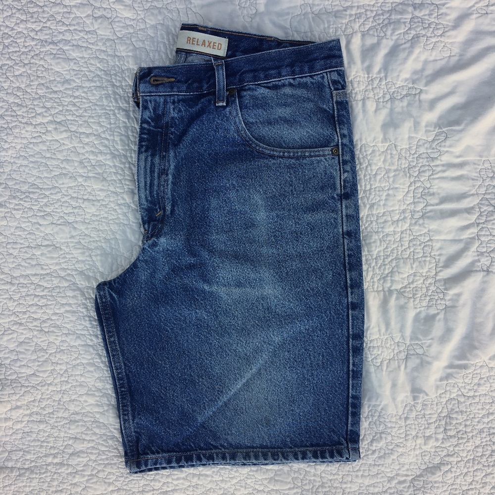 Mens Arizona Relaxed Fit Denim Shorts $10